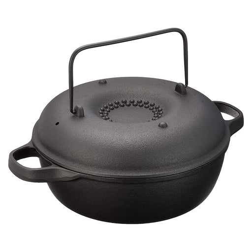 Oigen Cast Iron Roasted Japanese Sweet Potato Pot - Premium Quality Cookware-Kiichin - The #1 Place for Japanese Goods in Your Hand!