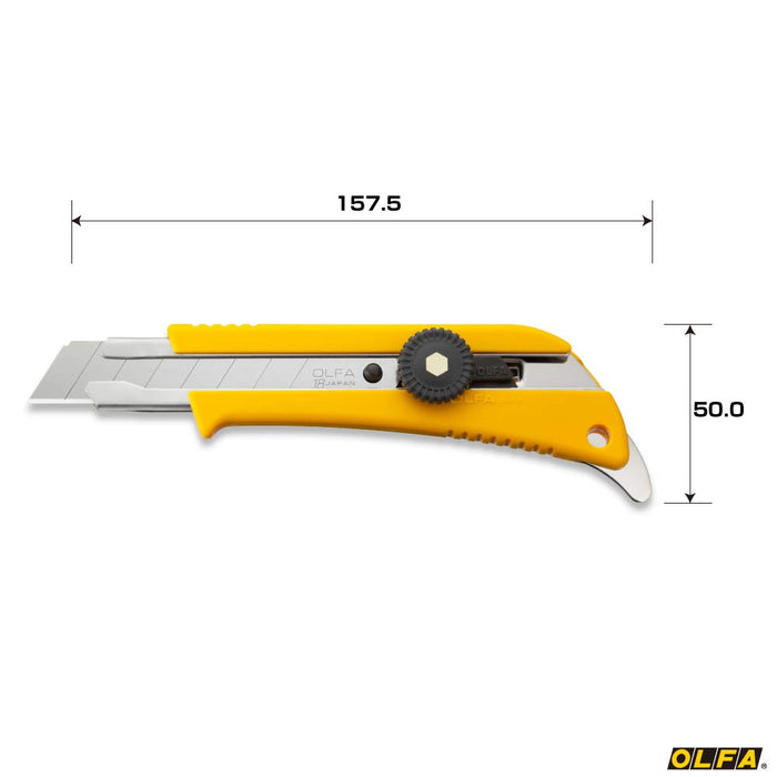 Olfa 174B Super L Type Screw Lock Large Cutter-Kiichin - The #1 Place for Japanese Goods in Your Hand!