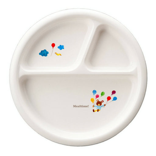 Osk Mealtime Baby Toddler Non-Slip Divided Plate-Kiichin - The #1 Place for Japanese Goods in Your Hand!