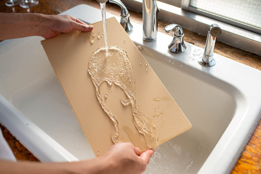 Asahi Cookin' Cut Rubber Cutting Board - 420x250x13mm - Made in Japan-Kiichin - The #1 Place for Japanese Goods in Your Hand!