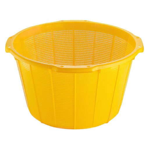 Sekisui Plastic Strainer Basket - Efficient Yellow Filtering Solution-Kiichin - The #1 Place for Japanese Goods in Your Hand!