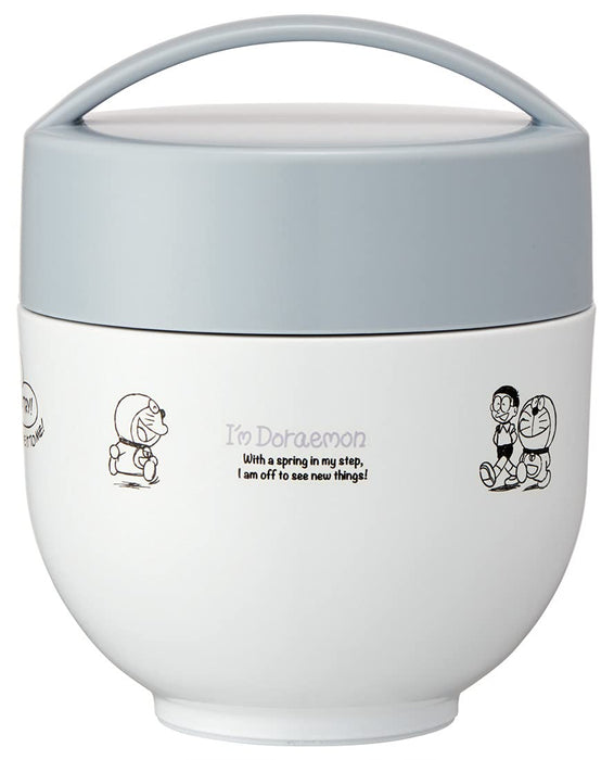 Skater Japan Doraemon Sanrio Lunch Jar - Insulated Bento Bowl 540ml (LDNC6AG-A)-Kiichin - The #1 Place for Japanese Goods in Your Hand!