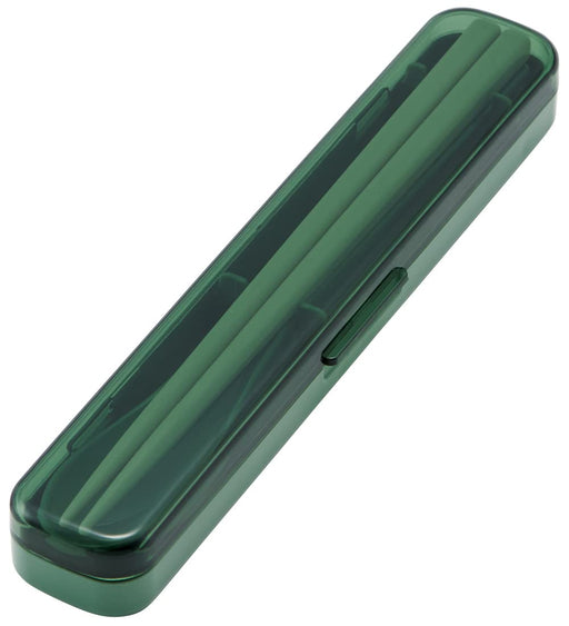 Skater 18cm Spoon Chopsticks Box Cac1Aag-A Slim Combi Set Antibac Sage Green Women-Kiichin - The #1 Place for Japanese Goods in Your Hand!