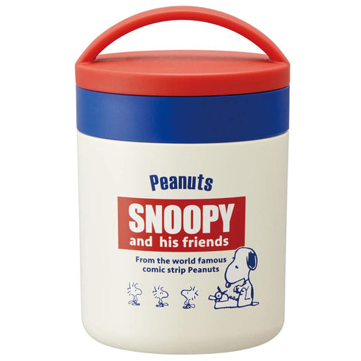 Skater Japan Snoopy Retro Peanuts Insulated Soup Jar 300ml-Kiichin - The #1 Place for Japanese Goods in Your Hand!