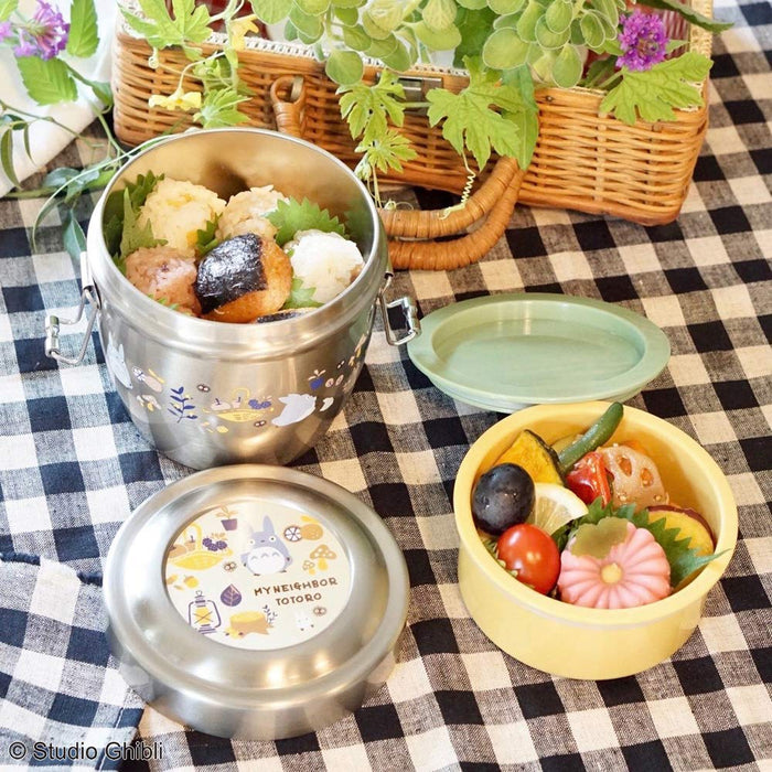 Skater Japan Totoro Stainless Steel Bento Box - 550ml Thermal Bowl-Kiichin - The #1 Place for Japanese Goods in Your Hand!