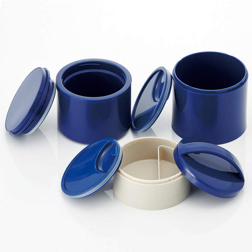 Skater Japan Cold Noodle Bento Box - Blue Lunch Box for a User-Friendly Experience-Kiichin - The #1 Place for Japanese Goods in Your Hand!