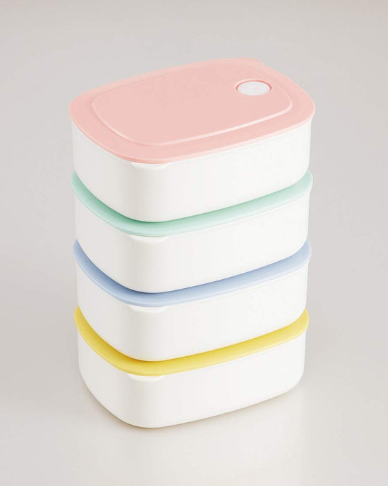 Skater 400Ml Pastel Yellow Frozen Storage Container - Made In Japan-Kiichin - The #1 Place for Japanese Goods in Your Hand!
