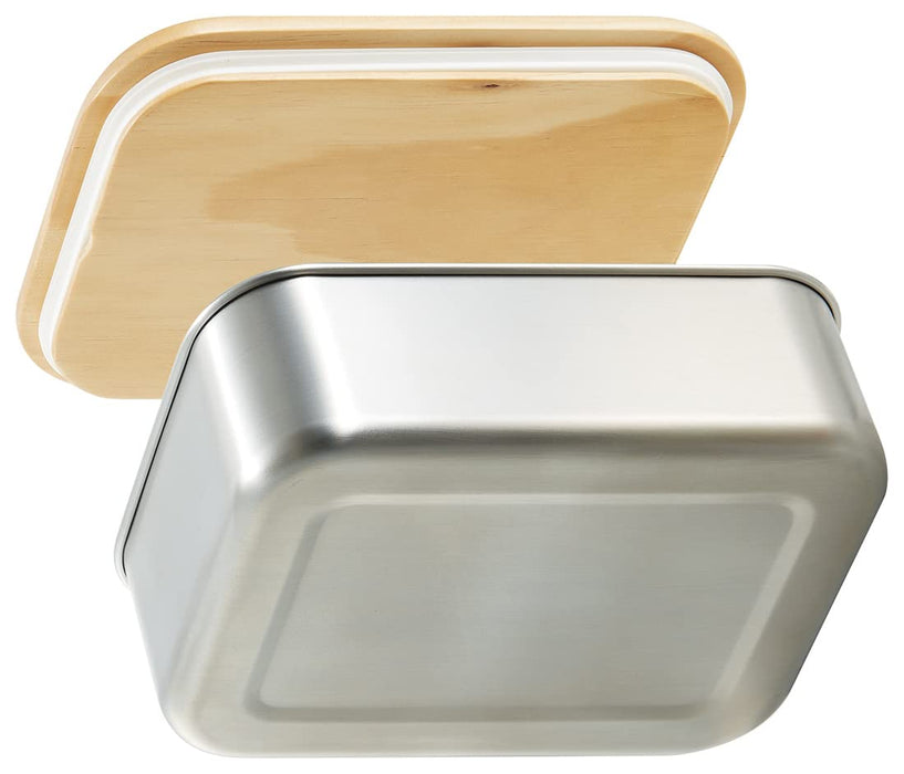 Skater STLB11B-A Stainless Steel Lunch Box 1 Tier 1030ml Large-Kiichin - The #1 Place for Japanese Goods in Your Hand!