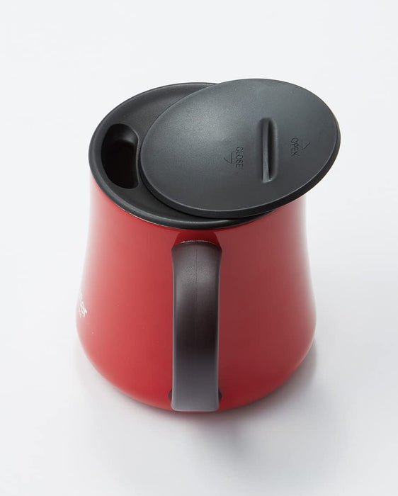 Skater STMGC5-A 400ml Red Stainless Steel Mug w/Lid-Kiichin - The #1 Place for Japanese Goods in Your Hand!