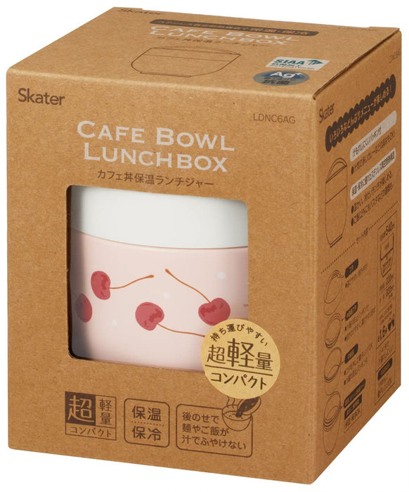 Skater Japan Pink Thermal Bento Box Lunch Jar 540ml - LDNC6AG-A-Kiichin - The #1 Place for Japanese Goods in Your Hand!