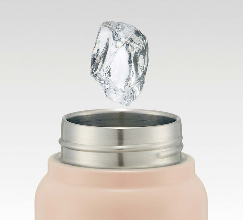 Skater Stainless Steel 500ml Mug Bottle w/ Screw Handle - Dull Pink STSC4-A-Kiichin - The #1 Place for Japanese Goods in Your Hand!