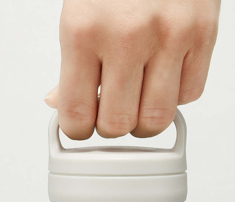 Skater Stainless Steel 500ml Mug Bottle w/ Screw Handle - Dull Pink STSC4-A-Kiichin - The #1 Place for Japanese Goods in Your Hand!