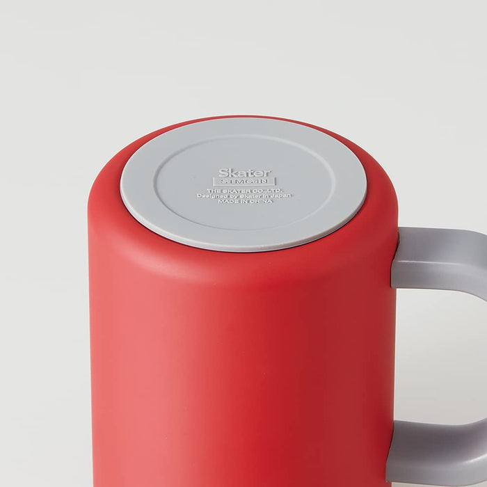 Skater STMG4N-A Thermal/Cold Steel Mug 330ml Cherry Red Vacuum Insulated Double Layer-Kiichin - The #1 Place for Japanese Goods in Your Hand!