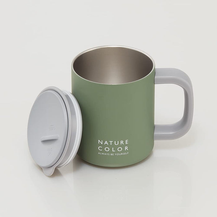 Skater STMG4N-A Thermal Mug 330ml Stainless Steel Sage Green Insulated Double Layer-Kiichin - The #1 Place for Japanese Goods in Your Hand!
