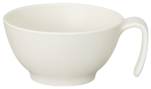 Skater Wood Grain Soup Bowl 340ml w/Handle Cream Japan NBL2H-Kiichin - The #1 Place for Japanese Goods in Your Hand!