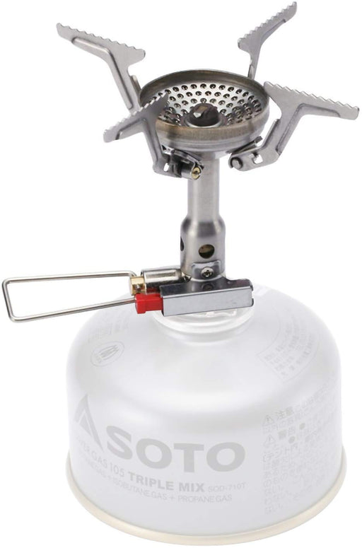 Soto Japanese Single Burner Camping Stove with Storage Pouch - Amicus Sod-320-Kiichin - The #1 Place for Japanese Goods in Your Hand!