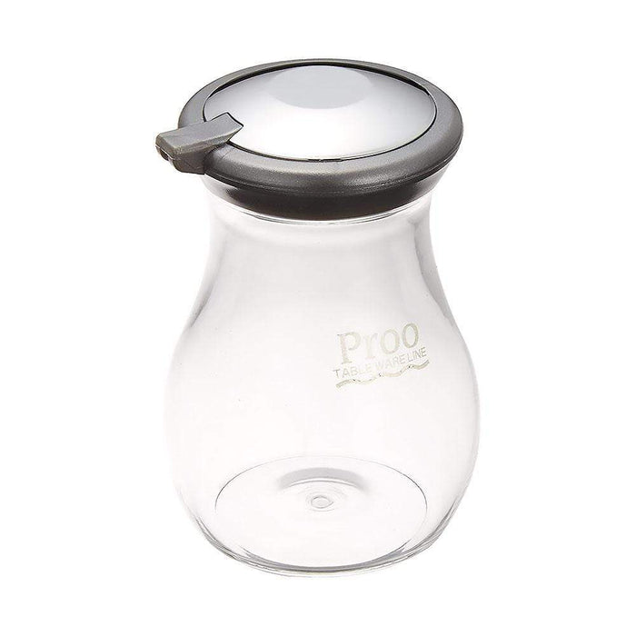 Large Gray Takeya Bistro Proo Soy Sauce Dispenser - Convenient and Stylish-Kiichin - The #1 Place for Japanese Goods in Your Hand!