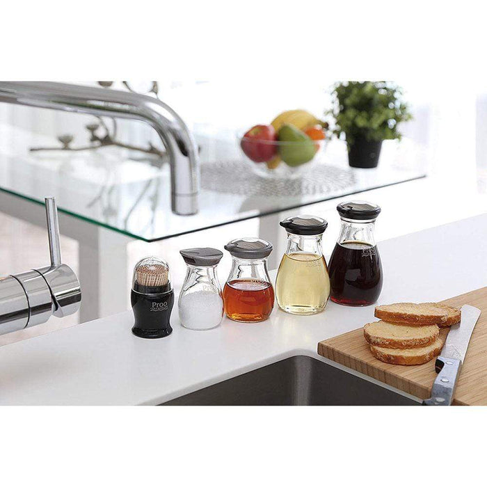 Takeya Bistro Proo Soy Sauce Dispenser - Medium, Black-Kiichin - The #1 Place for Japanese Goods in Your Hand!