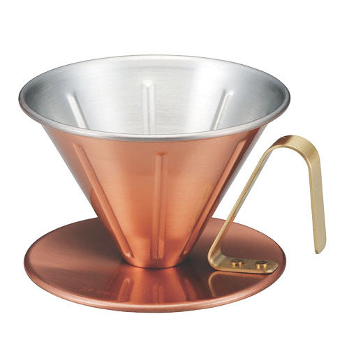 Premium Tanabe Copper Coffee Dripper - Large Size for Superior Brewing-Kiichin - The #1 Place for Japanese Goods in Your Hand!