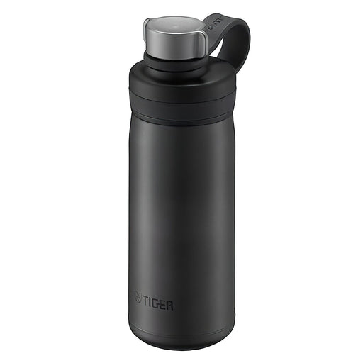 Tiger Black Stainless Steel Water Bottle - 500ml-Kiichin - The #1 Place for Japanese Goods in Your Hand!