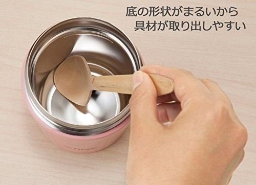 Tiger Thermos Cream Pink Soup Jar 300Ml - Japan Mcl-A030-Pc-Kiichin - The #1 Place for Japanese Goods in Your Hand!