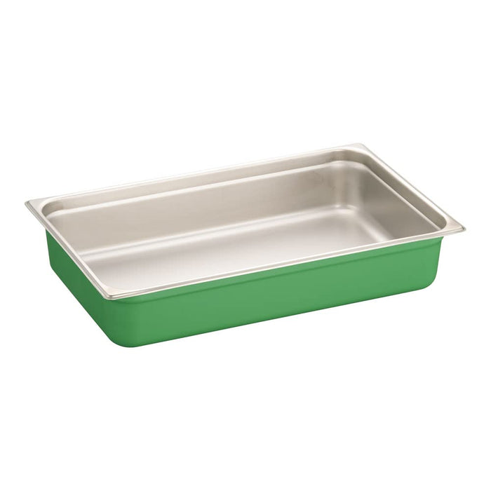 Endo Shoji Do-En Color Stainless Steel Green Pan - 100mm - Made in Japan-Kiichin - The #1 Place for Japanese Goods in Your Hand!
