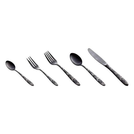 Premium Bouillon Spoon with Elegant Black Rose Design - Todai Rikyu Japan-Kiichin - The #1 Place for Japanese Goods in Your Hand!