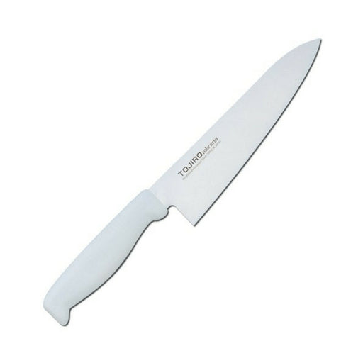 Tojiro Color MV Gyuto Knife 180mm - White, Ergonomic Handle-Kiichin - The #1 Place for Japanese Goods in Your Hand!