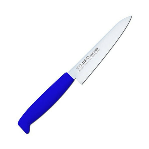 Tojiro 120mm Blue Mv Petty Knife with Elastomer Handle-Kiichin - The #1 Place for Japanese Goods in Your Hand!