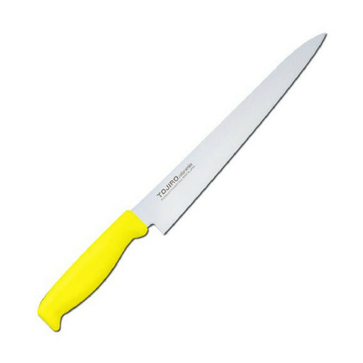 Tojiro Color MV Sujihiki Knife 240mm - Yellow-Kiichin - The #1 Place for Japanese Goods in Your Hand!