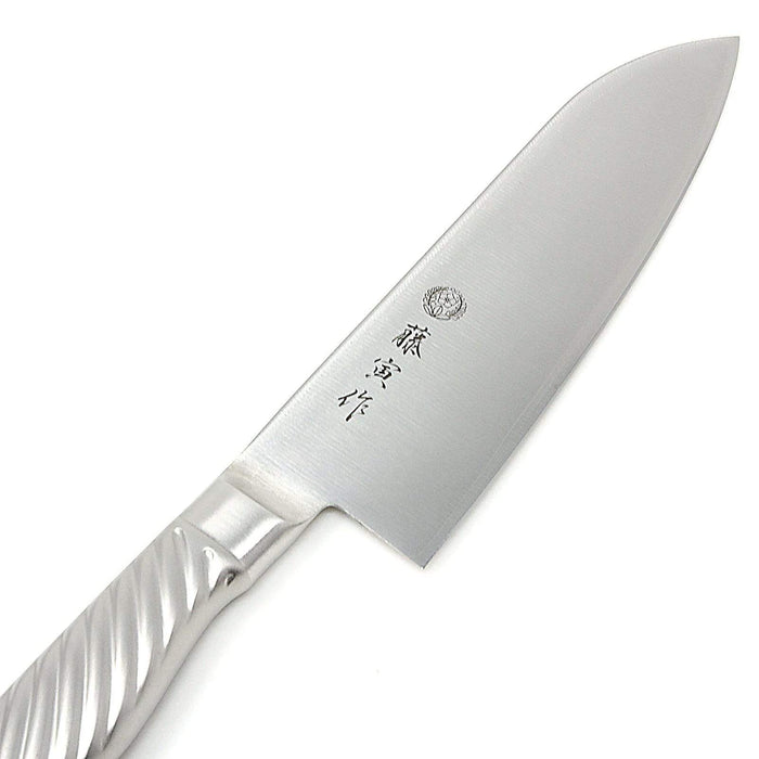 Tojiro Fujitora DP 3-Layer Santoku Knife - 170mm Stainless Steel Handle-Kiichin - The #1 Place for Japanese Goods in Your Hand!