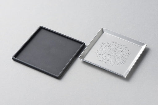 Tsuboe Kakuzara Premium Grater Square Plate - Authentic Japanese Ginger Grater-Kiichin - The #1 Place for Japanese Goods in Your Hand!