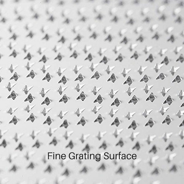 Tsuboe Stainless Steel Grater 215x105mm (ST-040) - Dual Coarse/Fine for Efficient Kitchen Grating-Kiichin - The #1 Place for Japanese Goods in Your Hand!