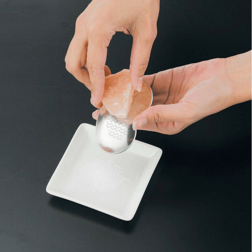 Tsuboe Japan Stainless Steel Rock Salt Fine Grater-Kiichin - The #1 Place for Japanese Goods in Your Hand!