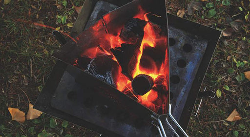 Uniflame Chacosta II Large Silver 665442 - Japanese Made BBQ Supplies-Kiichin - The #1 Place for Japanese Goods in Your Hand!