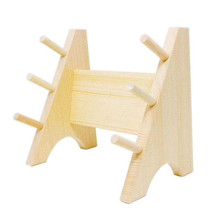 Yamacoh 3-Knife Wooden Knife Rack (10300) - Stylish and Functional-Kiichin - The #1 Place for Japanese Goods in Your Hand!
