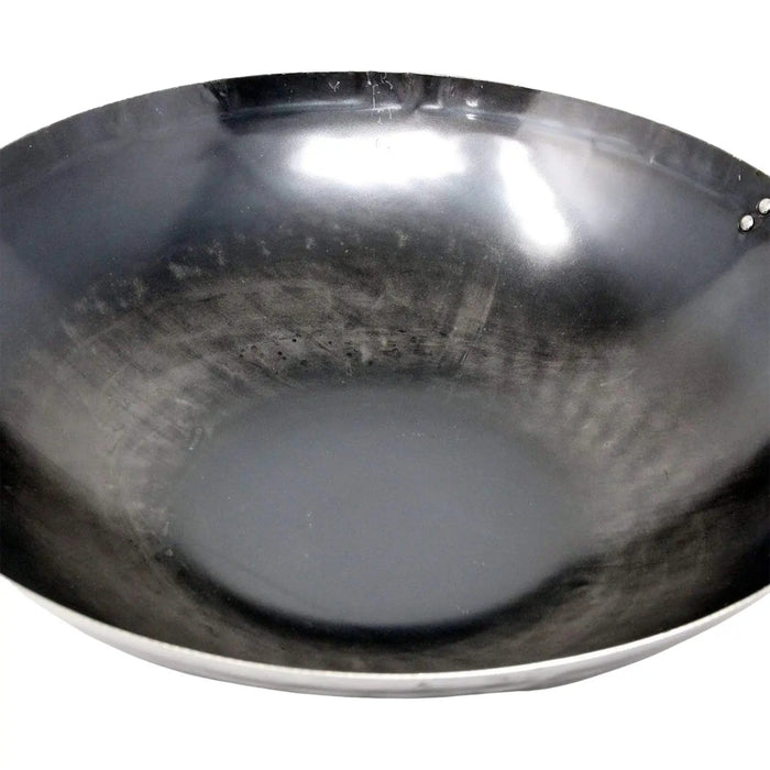 Yamada 45cm Double-Handle Wok - Premium Iron (1.2mm Thickness)-Kiichin - The #1 Place for Japanese Goods in Your Hand!