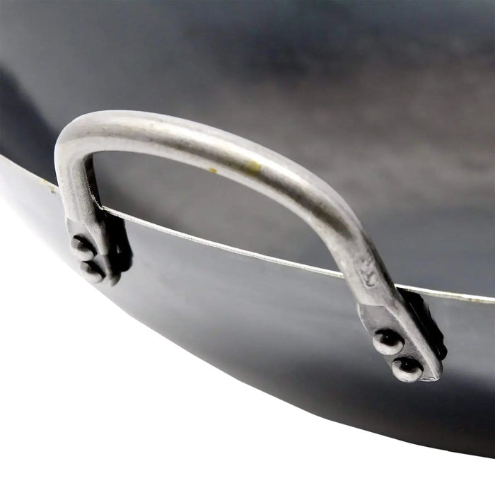 Yamada 48cm Double-Handle Wok - Premium Iron, 1.6mm Thick-Kiichin - The #1 Place for Japanese Goods in Your Hand!