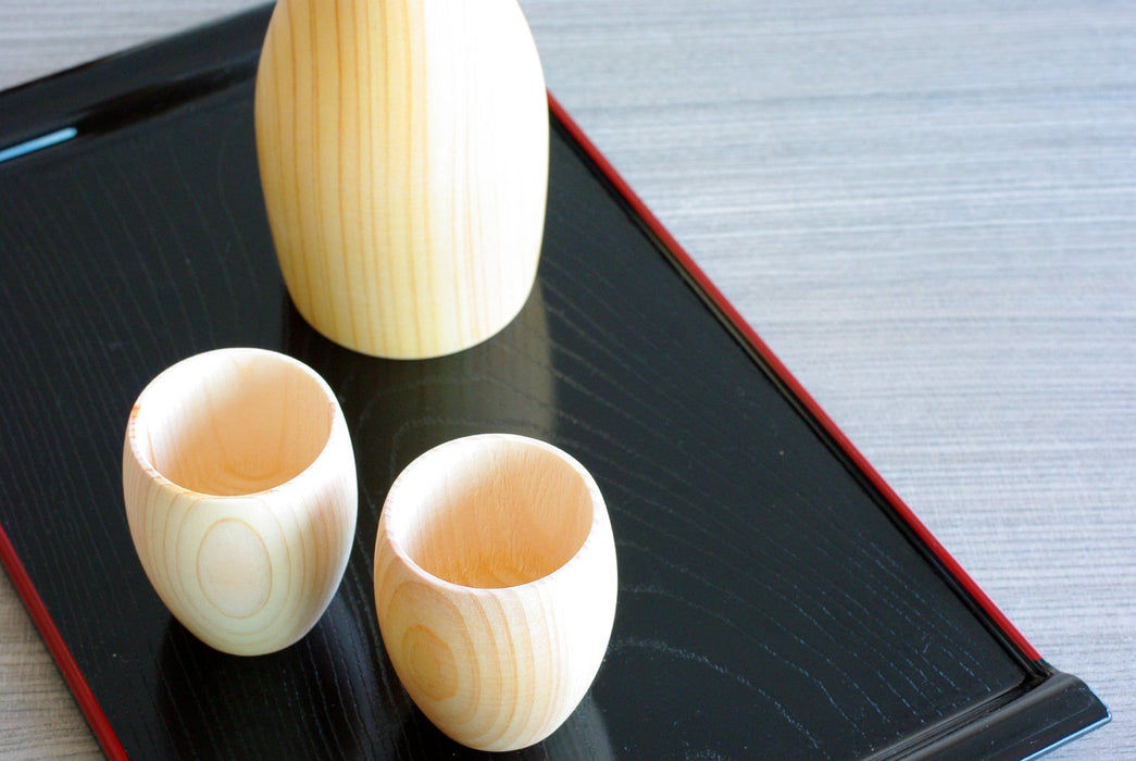Yamaco 888931 Japanese Natural Round Guinomi 3Pc Set-Kiichin - The #1 Place for Japanese Goods in Your Hand!