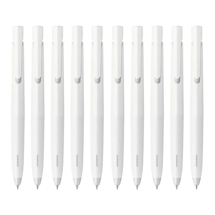 Zebra Japan White Axis Ballpoint Pen 0.5mm 10 Pack - Black Ink-Kiichin - The #1 Place for Japanese Goods in Your Hand!