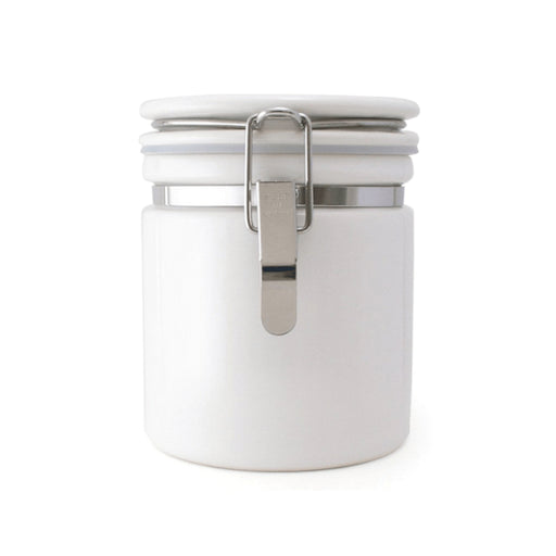 Zero Japan Mino Ware Ceramic Coffee Canister 150/200 White - Coffee 150 (Height 126mm)-Kiichin - The #1 Place for Japanese Goods in Your Hand!