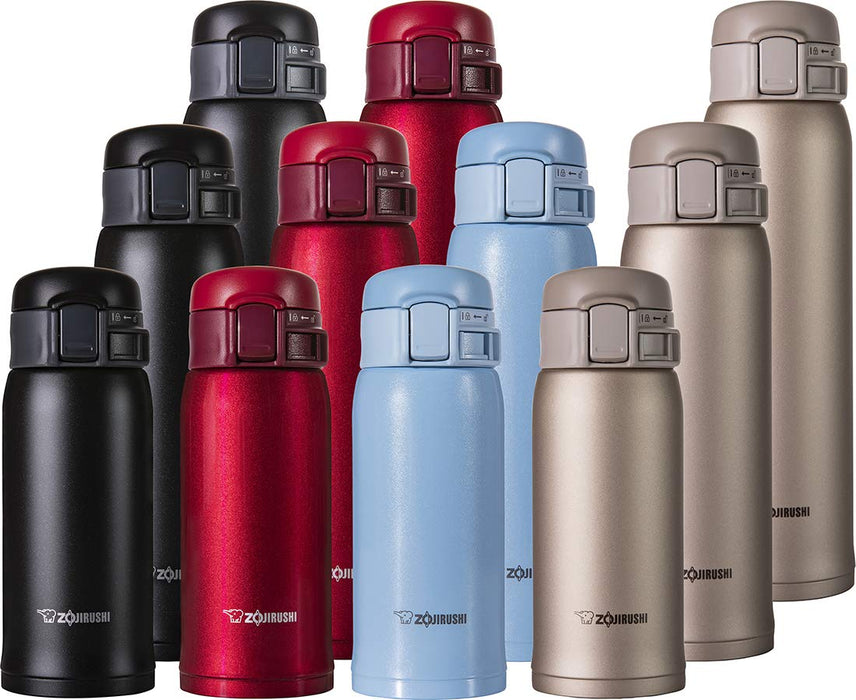 Zojirushi Stainless Steel Insulated Water Bottle 480ml - Matte Black-Kiichin - The #1 Place for Japanese Goods in Your Hand!
