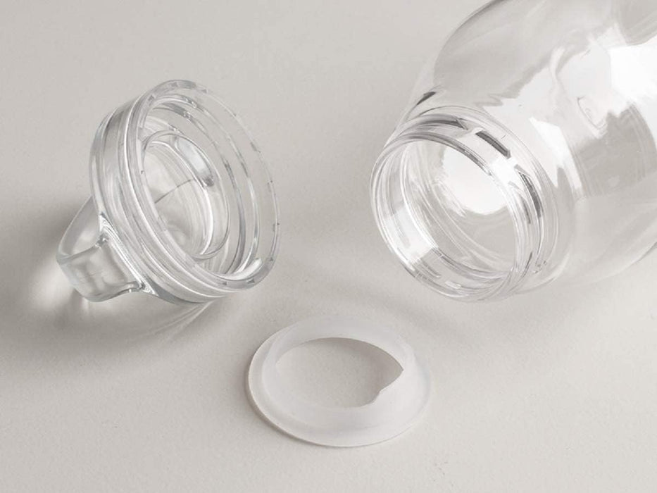 KINTO 950ml Clear Lightweight Dishwasher Safe Water Bottle My Bottle 20397