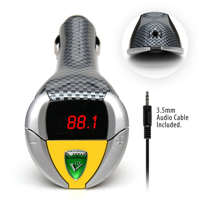 SoundRacer V10 FM Engine Sound Simulator for Cars