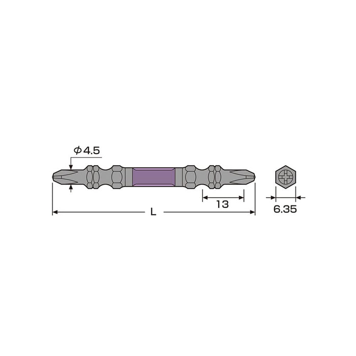 Anex Black Dragon Tough Slim Anex +2X130 Set of 5 Abrs5-2130 Tools-Kiichin - The #1 Place for Japanese Goods in Your Hand!