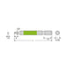 Anex 1.5mm x 65 Hexagonal Wrench Single-Head Width Tool Achx-1565-Kiichin - The #1 Place for Japanese Goods in Your Hand!