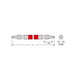 Anex Color Bit Square Double-Head Sq#1 X 65 Set of 2 Model Acs-1165-Kiichin - The #1 Place for Japanese Goods in Your Hand!