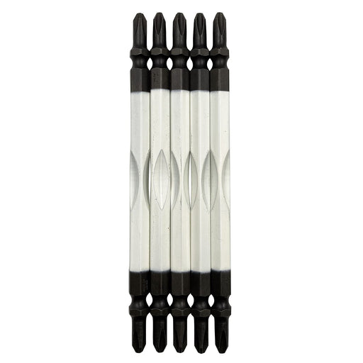 Anex Torsion Bit Set Double-Head Slim +2X110 5 Pieces - Actm5-2110-Kiichin - The #1 Place for Japanese Goods in Your Hand!