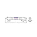 Anex Dragon Tough Bit Double Headed Slim +2x110 Set of 5 - ARTS5-2110-Kiichin - The #1 Place for Japanese Goods in Your Hand!