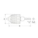 Anex Keyless Drill Chuck 1-10mm Impact Compatible Tool AKL-170-Kiichin - The #1 Place for Japanese Goods in Your Hand!